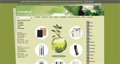 Desktop Screenshot of greengift.dk