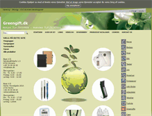 Tablet Screenshot of greengift.dk